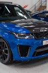USED 2019 19 LAND ROVER RANGE ROVER SPORT 5.0 SVR 5d 567 BHP VELOCITY BLUE/CARBON BONNET