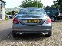 USED 2020 70 MERCEDES-BENZ C-CLASS 2.0 C 220 D SPORT 4d 192 BHP www.suffolkcarcentre.co.uk - Located at Reydon