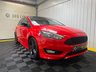 USED 2016 66 FORD FOCUS 1.5 ZETEC S RED EDITION 5d 180 BHP SYNC SOUND SYSTEM / 2 KEYS / ULEZ