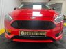 USED 2016 66 FORD FOCUS 1.5 ZETEC S RED EDITION 5d 180 BHP SYNC SOUND SYSTEM / 2 KEYS / ULEZ