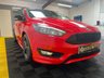 USED 2016 66 FORD FOCUS 1.5 ZETEC S RED EDITION 5d 180 BHP SYNC SOUND SYSTEM / 2 KEYS / ULEZ