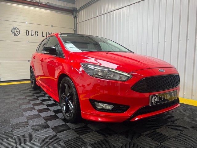 2016 66 Ford Focus 1.5 ZETEC S RED EDITION 5d 180 BHP