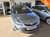 USED 2014 14 VAUXHALL CORSA 1.2 EXCITE AC 3d 83 BHP RAC WARRANTY - JUNE 2024 MOT