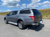 USED 2019 68 MITSUBISHI L200 2.4 DI-D 4WD WARRIOR DCB 178 BHP VAT PAID - LOW MILEAGE - DOCUMENTED SERVICE HISTORY - TRUCKMAN TOP -  TOWBAR - WARRIOR SPEC - CLEAN EXAMPLE
