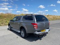 USED 2019 68 MITSUBISHI L200 2.4 DI-D 4WD WARRIOR DCB 178 BHP VAT PAID - LOW MILEAGE - DOCUMENTED SERVICE HISTORY - TRUCKMAN TOP -  TOWBAR - WARRIOR SPEC - CLEAN EXAMPLE