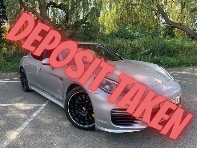 2013 63 PORSCHE PANAMERA 4.8 V8 GTS PDK 5d 440 BHP Leather Interior in Black with GTS Alcantara Package&reg; Headlights - LED in Black inc PDLS+ Porsche Dynamic Lighting System Plus 20in Alloy Wheels - Panamera Sport Painted in Black Park Assist System inc Reversing Camera and Surround View PCCB - Porsche Ceramic Composite Brakes  BOSE Surround Sound System Towbar with Electrically Deployable-Retractable System Privacy Glass SportDesign Side Skirts Door Sill Guards - Personalised Aluminium Illuminated Steering Wheel - SportDesign Alcantara