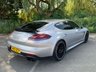 USED 2013 63 PORSCHE PANAMERA 4.8 V8 GTS PDK 5d 440 BHP Leather Interior in Black with GTS Alcantara Package&reg; Headlights - LED in Black inc PDLS+ Porsche Dynamic Lighting System Plus 20in Alloy Wheels - Panamera Sport Painted in Black Park Assist System inc Reversing Camera and Surround View PCCB - Porsche Ceramic Composite Brakes  BOSE Surround Sound System Towbar with Electrically Deployable-Retractable System Privacy Glass SportDesign Side Skirts Door Sill Guards - Personalised Aluminium Illuminated Steering Wheel - SportDesign Alcantara