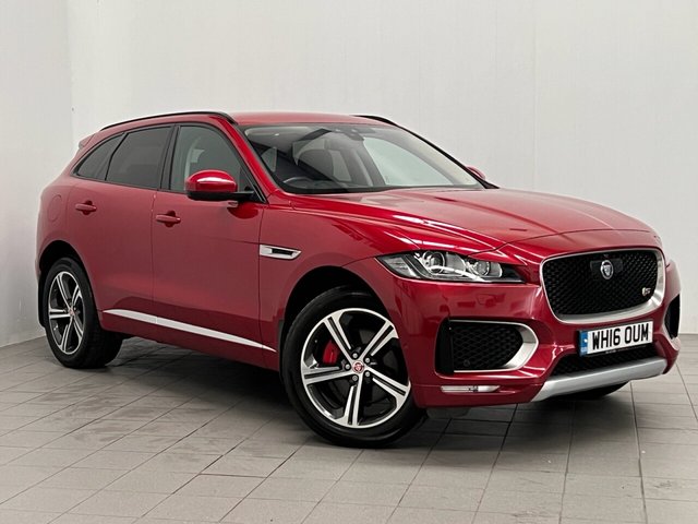 2016 16 Jaguar F-Pace 3.0 V6 S AWD 5d 375 BHP