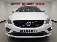 USED 2014 64 VOLVO XC60 2.0 D4 (181 PS) R-DESIGN LUX NAV GEARTRONIC ( EURO 6 ) S/S 5DR + PAN ROOF + HARMAN KARDON + E/M/HEATED LEATHERS + FAMILY PACK + ADAPTIVE CRUISE + DRIVER ALERT + PADDLESHIFT + HEATED S/WHEEL + XENONS / L.E.D.S + F/R PARK + BLIS + M/MEDIA + BTOOTH + PRIVACY + 20S + E/BOOT PANROOF+XENON+PARK+LEATHER+NAV+HARMAN KARDON+CRUISE