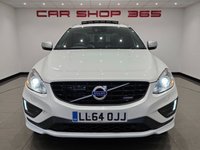 USED 2014 64 VOLVO XC60 2.0 D4 (181 PS) R-DESIGN LUX NAV GEARTRONIC ( EURO 6 ) S/S 5DR + PAN ROOF + HARMAN KARDON + E/M/HEATED LEATHERS + FAMILY PACK + ADAPTIVE CRUISE + DRIVER ALERT + PADDLESHIFT + HEATED S/WHEEL + XENONS / L.E.D.S + F/R PARK + BLIS + M/MEDIA + BTOOTH + PRIVACY + 20S + E/BOOT PANROOF+XENON+PARK+LEATHER+NAV+HARMAN KARDON+CRUISE