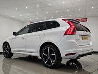 USED 2014 64 VOLVO XC60 2.0 D4 (181 PS) R-DESIGN LUX NAV GEARTRONIC ( EURO 6 ) S/S 5DR + PAN ROOF + HARMAN KARDON + E/M/HEATED LEATHERS + FAMILY PACK + ADAPTIVE CRUISE + DRIVER ALERT + PADDLESHIFT + HEATED S/WHEEL + XENONS / L.E.D.S + F/R PARK + BLIS + M/MEDIA + BTOOTH + PRIVACY + 20S + E/BOOT PANROOF+XENON+PARK+LEATHER+NAV+HARMAN KARDON+CRUISE