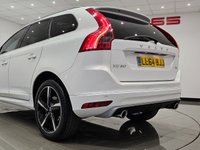 USED 2014 64 VOLVO XC60 2.0 D4 (181 PS) R-DESIGN LUX NAV GEARTRONIC ( EURO 6 ) S/S 5DR + PAN ROOF + HARMAN KARDON + E/M/HEATED LEATHERS + FAMILY PACK + ADAPTIVE CRUISE + DRIVER ALERT + PADDLESHIFT + HEATED S/WHEEL + XENONS / L.E.D.S + F/R PARK + BLIS + M/MEDIA + BTOOTH + PRIVACY + 20S + E/BOOT PANROOF+XENON+PARK+LEATHER+NAV+HARMAN KARDON+CRUISE