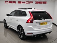 USED 2014 64 VOLVO XC60 2.0 D4 (181 PS) R-DESIGN LUX NAV GEARTRONIC ( EURO 6 ) S/S 5DR + PAN ROOF + HARMAN KARDON + E/M/HEATED LEATHERS + FAMILY PACK + ADAPTIVE CRUISE + DRIVER ALERT + PADDLESHIFT + HEATED S/WHEEL + XENONS / L.E.D.S + F/R PARK + BLIS + M/MEDIA + BTOOTH + PRIVACY + 20S + E/BOOT PANROOF+XENON+PARK+LEATHER+NAV+HARMAN KARDON+CRUISE