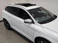 USED 2014 64 VOLVO XC60 2.0 D4 (181 PS) R-DESIGN LUX NAV GEARTRONIC ( EURO 6 ) S/S 5DR + PAN ROOF + HARMAN KARDON + E/M/HEATED LEATHERS + FAMILY PACK + ADAPTIVE CRUISE + DRIVER ALERT + PADDLESHIFT + HEATED S/WHEEL + XENONS / L.E.D.S + F/R PARK + BLIS + M/MEDIA + BTOOTH + PRIVACY + 20S + E/BOOT PANROOF+XENON+PARK+LEATHER+NAV+HARMAN KARDON+CRUISE