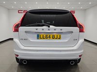 USED 2014 64 VOLVO XC60 2.0 D4 (181 PS) R-DESIGN LUX NAV GEARTRONIC ( EURO 6 ) S/S 5DR + PAN ROOF + HARMAN KARDON + E/M/HEATED LEATHERS + FAMILY PACK + ADAPTIVE CRUISE + DRIVER ALERT + PADDLESHIFT + HEATED S/WHEEL + XENONS / L.E.D.S + F/R PARK + BLIS + M/MEDIA + BTOOTH + PRIVACY + 20S + E/BOOT PANROOF+XENON+PARK+LEATHER+NAV+HARMAN KARDON+CRUISE