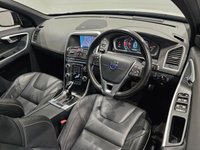 USED 2014 64 VOLVO XC60 2.0 D4 (181 PS) R-DESIGN LUX NAV GEARTRONIC ( EURO 6 ) S/S 5DR + PAN ROOF + HARMAN KARDON + E/M/HEATED LEATHERS + FAMILY PACK + ADAPTIVE CRUISE + DRIVER ALERT + PADDLESHIFT + HEATED S/WHEEL + XENONS / L.E.D.S + F/R PARK + BLIS + M/MEDIA + BTOOTH + PRIVACY + 20S + E/BOOT PANROOF+XENON+PARK+LEATHER+NAV+HARMAN KARDON+CRUISE