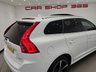 USED 2014 64 VOLVO XC60 2.0 D4 (181 PS) R-DESIGN LUX NAV GEARTRONIC ( EURO 6 ) S/S 5DR + PAN ROOF + HARMAN KARDON + E/M/HEATED LEATHERS + FAMILY PACK + ADAPTIVE CRUISE + DRIVER ALERT + PADDLESHIFT + HEATED S/WHEEL + XENONS / L.E.D.S + F/R PARK + BLIS + M/MEDIA + BTOOTH + PRIVACY + 20S + E/BOOT PANROOF+XENON+PARK+LEATHER+NAV+HARMAN KARDON+CRUISE