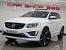 USED 2014 64 VOLVO XC60 2.0 D4 (181 PS) R-DESIGN LUX NAV GEARTRONIC ( EURO 6 ) S/S 5DR + PAN ROOF + HARMAN KARDON + E/M/HEATED LEATHERS + FAMILY PACK + ADAPTIVE CRUISE + DRIVER ALERT + PADDLESHIFT + HEATED S/WHEEL + XENONS / L.E.D.S + F/R PARK + BLIS + M/MEDIA + BTOOTH + PRIVACY + 20S + E/BOOT PANROOF+XENON+PARK+LEATHER+NAV+HARMAN KARDON+CRUISE