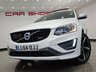 USED 2014 64 VOLVO XC60 2.0 D4 (181 PS) R-DESIGN LUX NAV GEARTRONIC ( EURO 6 ) S/S 5DR + PAN ROOF + HARMAN KARDON + E/M/HEATED LEATHERS + FAMILY PACK + ADAPTIVE CRUISE + DRIVER ALERT + PADDLESHIFT + HEATED S/WHEEL + XENONS / L.E.D.S + F/R PARK + BLIS + M/MEDIA + BTOOTH + PRIVACY + 20S + E/BOOT PANROOF+XENON+PARK+LEATHER+NAV+HARMAN KARDON+CRUISE