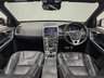 USED 2014 64 VOLVO XC60 2.0 D4 (181 PS) R-DESIGN LUX NAV GEARTRONIC ( EURO 6 ) S/S 5DR + PAN ROOF + HARMAN KARDON + E/M/HEATED LEATHERS + FAMILY PACK + ADAPTIVE CRUISE + DRIVER ALERT + PADDLESHIFT + HEATED S/WHEEL + XENONS / L.E.D.S + F/R PARK + BLIS + M/MEDIA + BTOOTH + PRIVACY + 20S + E/BOOT PANROOF+XENON+PARK+LEATHER+NAV+HARMAN KARDON+CRUISE