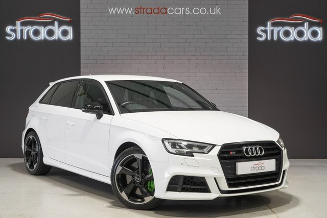 2018 18 Audi A3 2.0 S3 SPORTBACK TFSI QUATTRO BLACK EDITION 5d 306 BHP