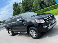 USED 2012 12 FORD RANGER 2.2 LIMITED 4X4 DCB TDCI 4d 148 BHP ** NO VAT * *  SAT NAV ** LOW MILES