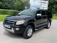 USED 2012 12 FORD RANGER 2.2 LIMITED 4X4 DCB TDCI 4d 148 BHP ** NO VAT * *  SAT NAV ** LOW MILES