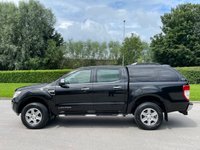 USED 2012 12 FORD RANGER 2.2 LIMITED 4X4 DCB TDCI 4d 148 BHP ** NO VAT * *  SAT NAV ** LOW MILES
