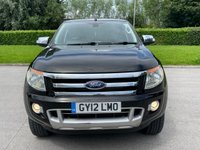 USED 2012 12 FORD RANGER 2.2 LIMITED 4X4 DCB TDCI 4d 148 BHP ** NO VAT * *  SAT NAV ** LOW MILES