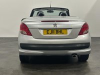 USED 2011 11 PEUGEOT 207 1.6 CC SPORT 2d 120 BHP 207 CC Striking Silver metallic,   fun convertible ready for summer