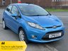 USED 2011 61 FORD FIESTA 1.2 EDGE 5d 59 BHP 