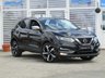 USED 2019 19 NISSAN QASHQAI 1.5 DCI TEKNA PLUS DCT 5d 114 BHP Finished in PEARL BLACK METALLIC with contrasting EBONY BLACK HEATED LEATHER SEATS. The Qashqai is one of the best selling SUV's around at the moment. This desireable edition new shape is comfy, easy to drive and has enough space for 5 adults. Features include, Pan Roof, Sat Nav, DAB Radio, 360 Reverse Cameras, B/Tooth, 19" Alloys and much more. Dealer serviced at 18178 miles, 31417 miles, 53179 miles and at 70724 miles on arrival.