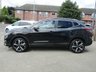 USED 2019 19 NISSAN QASHQAI 1.5 DCI TEKNA PLUS DCT 5d 114 BHP Finished in PEARL BLACK METALLIC with contrasting EBONY BLACK HEATED LEATHER SEATS. The Qashqai is one of the best selling SUV's around at the moment. This desireable edition new shape is comfy, easy to drive and has enough space for 5 adults. Features include, Pan Roof, Sat Nav, DAB Radio, 360 Reverse Cameras, B/Tooth, 19" Alloys and much more. Dealer serviced at 18178 miles, 31417 miles, 53179 miles and at 70724 miles on arrival.