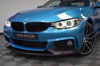 USED 2017 17 BMW 4 SERIES 3.0 435D XDRIVE M SPORT 2d 309 BHP CARBON SPLITER / M PERFORMANCE