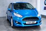 USED 2014 14 FORD FIESTA 1.6 ZETEC S TDCI 3d 94 BHP ***RARE BLUE CANDY PAINT***
