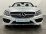 USED 2017 17 MERCEDES-BENZ C-CLASS 2.1 C 250 D AMG LINE PREMIUM PLUS 2d 201 BHP High Specification C 250 D AMG LINE PREMIUIM Striking Iridium Silver Metallic