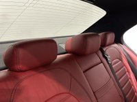 USED 2017 17 MERCEDES-BENZ C-CLASS 2.1 C 220 D AMG LINE 4d 170 BHP High Gloss Polar White, Cranberry red full leather interior,