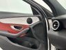 USED 2017 17 MERCEDES-BENZ C-CLASS 2.1 C 220 D AMG LINE 4d 170 BHP High Gloss Polar White, Cranberry red full leather interior,