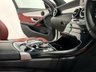 USED 2017 17 MERCEDES-BENZ C-CLASS 2.1 C 220 D AMG LINE 4d 170 BHP High Gloss Polar White, Cranberry red full leather interior,