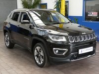 USED 2020 70 JEEP COMPASS 1.4 MULTIAIR II LIMITED 5d 168 BHP SAT NAV LEATHER HEATED SEATS PARKING SENSORS REAR CAMERA 1 OWNER SERVICE HISTORY 6 MONTHS GOLD WARRANTY