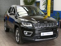 USED 2020 70 JEEP COMPASS 1.4 MULTIAIR II LIMITED 5d 168 BHP SAT NAV LEATHER HEATED SEATS PARKING SENSORS REAR CAMERA 1 OWNER SERVICE HISTORY 6 MONTHS GOLD WARRANTY