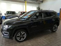USED 2020 70 JEEP COMPASS 1.4 MULTIAIR II LIMITED 5d 168 BHP SAT NAV LEATHER HEATED SEATS PARKING SENSORS REAR CAMERA 1 OWNER SERVICE HISTORY 6 MONTHS GOLD WARRANTY