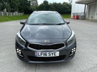 USED 2016 16 KIA CEED 1.6 CRDI GT-LINE ISG 5d 134 BHP SAT NAV + REVERSING CAMERA + +