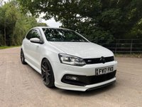 USED 2017 17 VOLKSWAGEN POLO 1.2 R LINE TSI 3d 89 BHP ZERO DEPOSIT FINANCE AVAILABLE