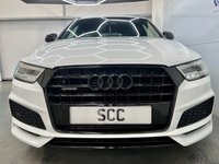USED 2017 67 AUDI Q3 2.0 TFSI Black Edition SUV 5dr Petrol S Tronic quattro Euro 6 (s/s) (180 ps) BOSE , Cruise, Rear Camera