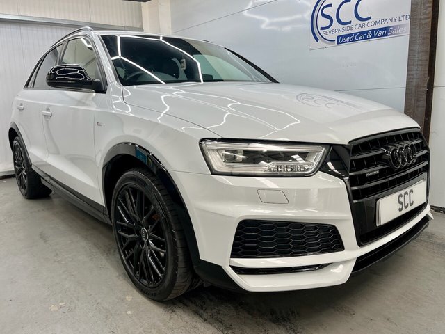2017 67 Audi Q3 2.0 TFSI Black Edition SUV 5dr Petrol S Tronic quattro Euro 6 (s/s) (180 ps)