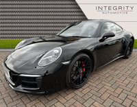 USED 2018 18 PORSCHE 911 3.0 CARRERA GTS PDK 2d 444 BHP 20" BLACK SATIN ALLOYS - SAT NAV - BLUETOOTH - DAB RADIO - ELECTRIC TILT AND SLIDE SUNROOF - TINTED WINDOWS
