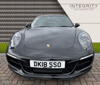 USED 2018 18 PORSCHE 911 3.0 CARRERA GTS PDK 2d 444 BHP 20" BLACK SATIN ALLOYS - SAT NAV - BLUETOOTH - DAB RADIO - ELECTRIC TILT AND SLIDE SUNROOF - TINTED WINDOWS