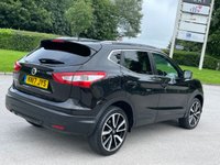 USED 2017 17 NISSAN QASHQAI 1.5 DCI TEKNA 5d 108 BHP FULL LEATHER + SAT NAV + 2 KEYS