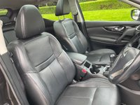 USED 2017 17 NISSAN QASHQAI 1.5 DCI TEKNA 5d 108 BHP FULL LEATHER + SAT NAV + 2 KEYS